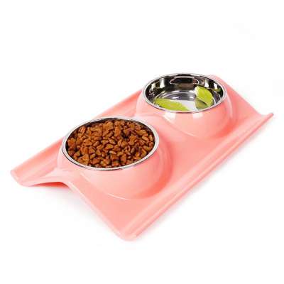 Premium Dual-Use Pet Bowl Elevated Food Water Feeding Bowl for Cats Small Dogs