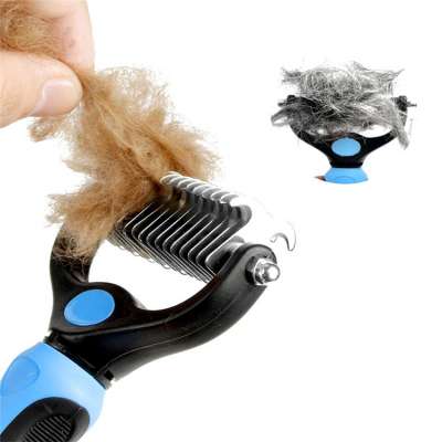 Pet Hair Remover Comb Cat Dog Open Knot Grooming Tool